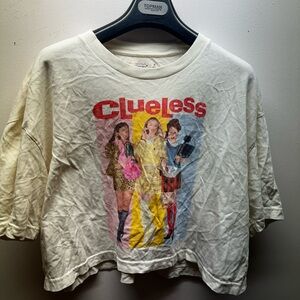 Clueless Graphic Tee - White